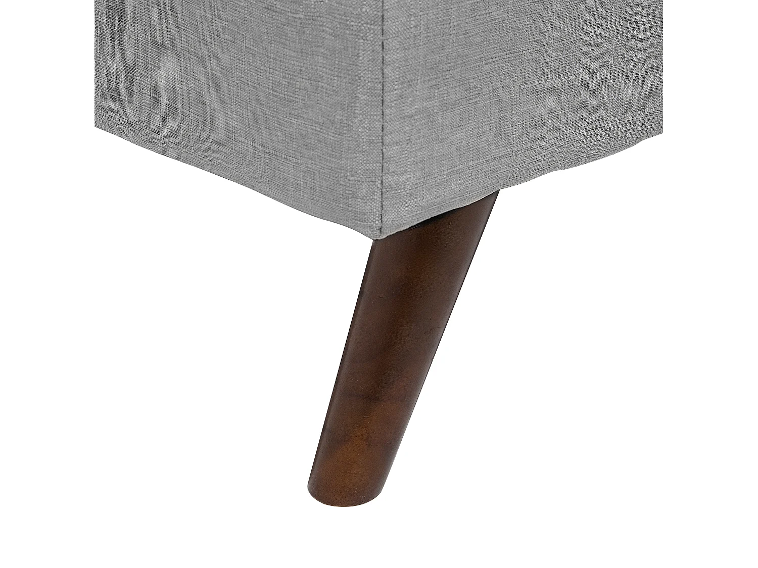 Sofá cama RONNE Tela Gris claro 3 plazas