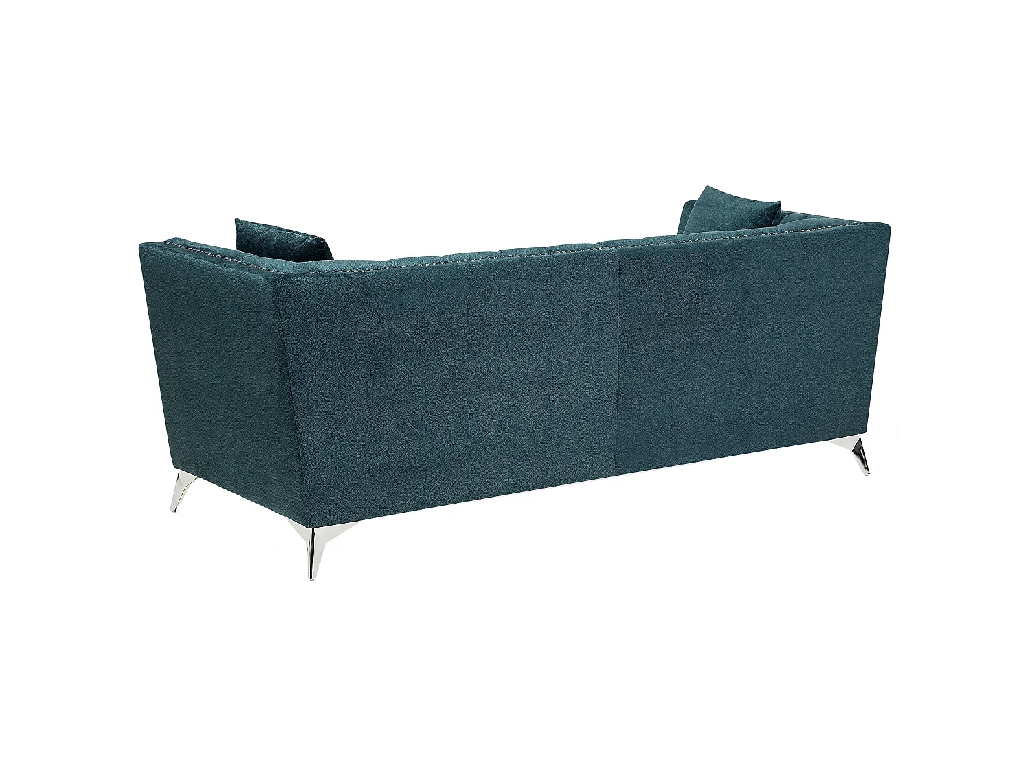 Bank GAULA Fluweel Blauwgroen 3-zitter