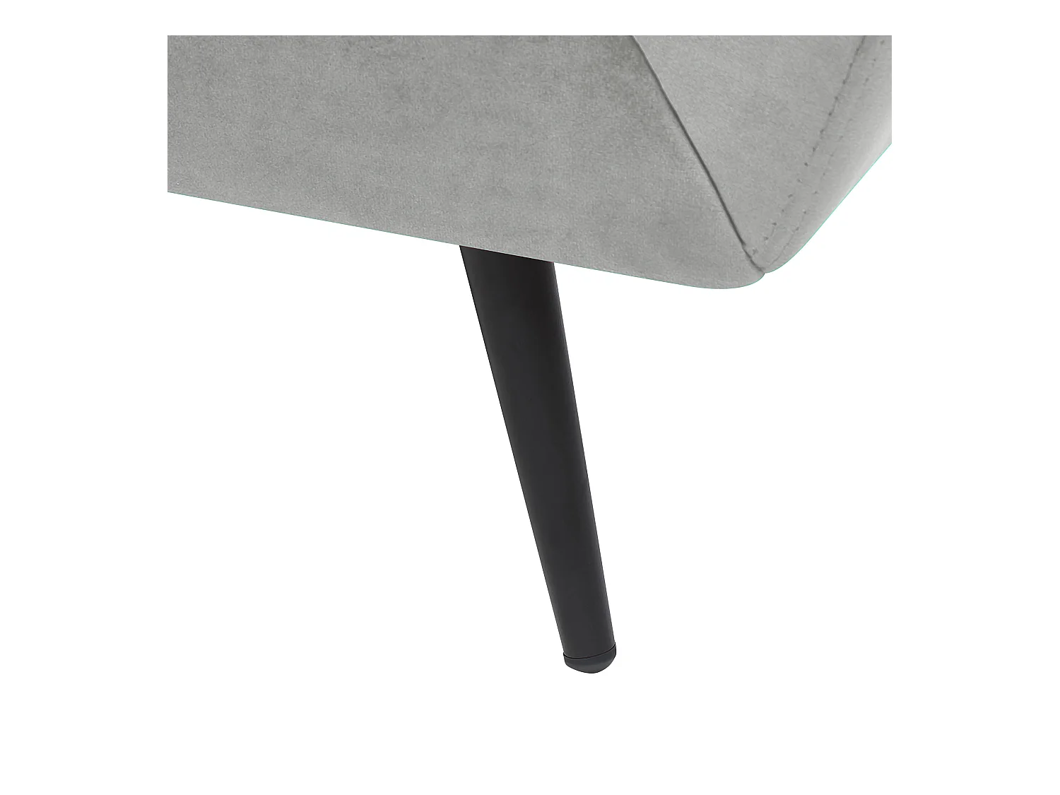 Canapé 3 places LENVIK Velours Gris