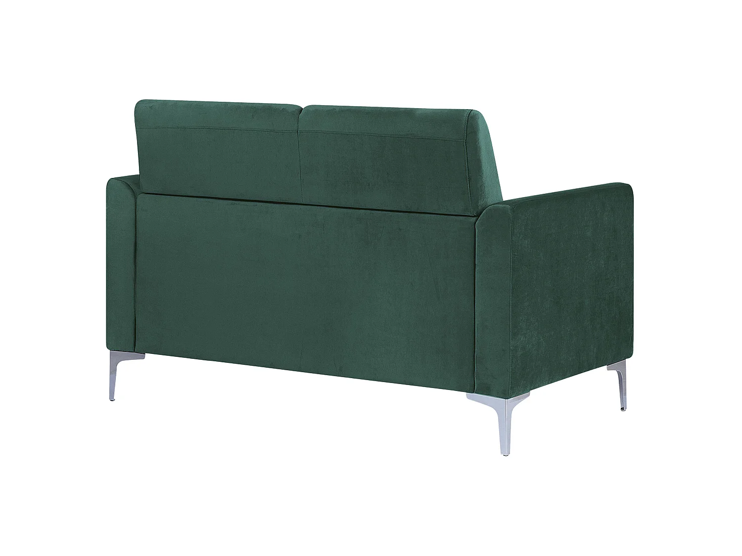 Canapé FENES Velours Vert foncé 2 places