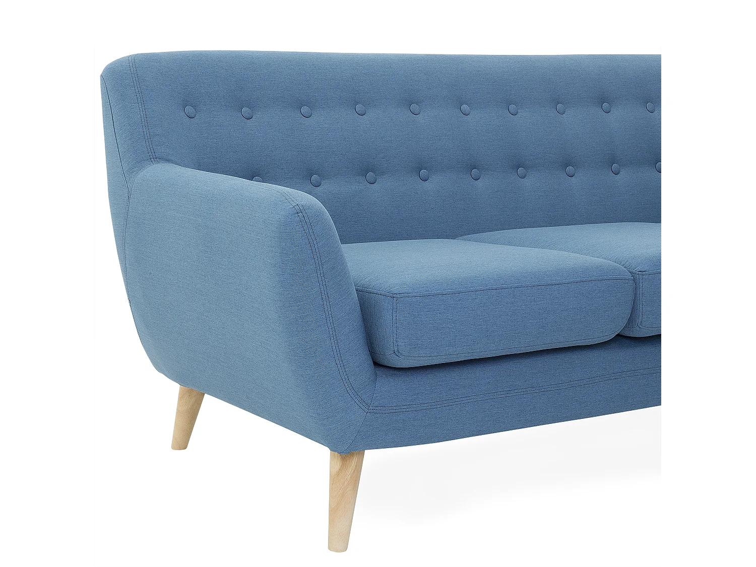 Sofa MOTALA Niebieski dla 3 osób