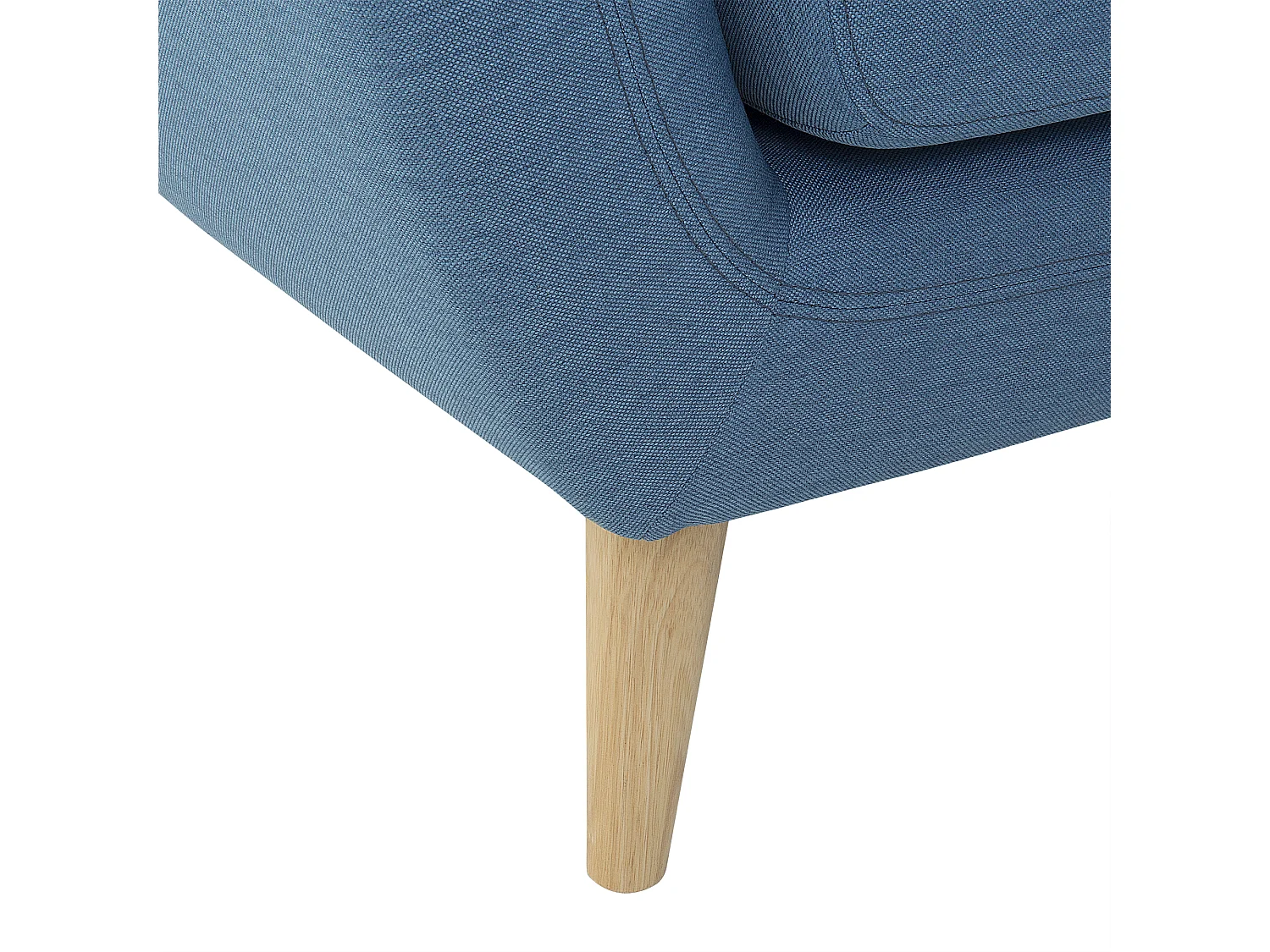 Sofa MOTALA Niebieski dla 3 osób