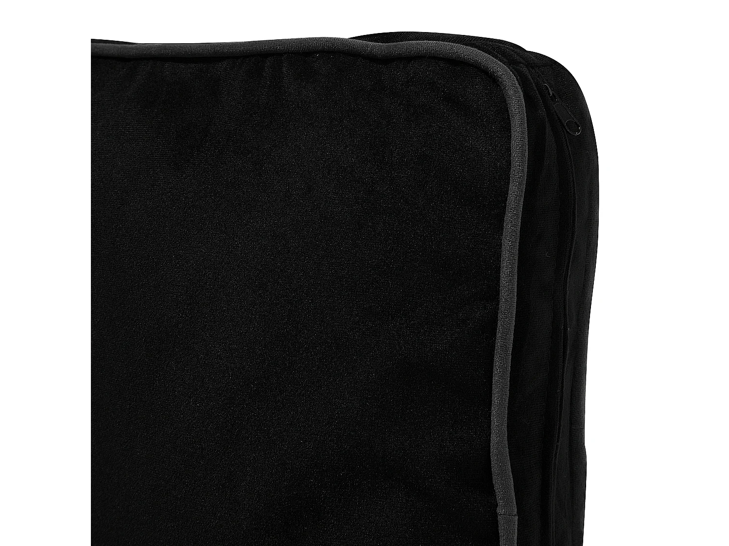 Bank FALUN Fluweel Grijs 3-zitter