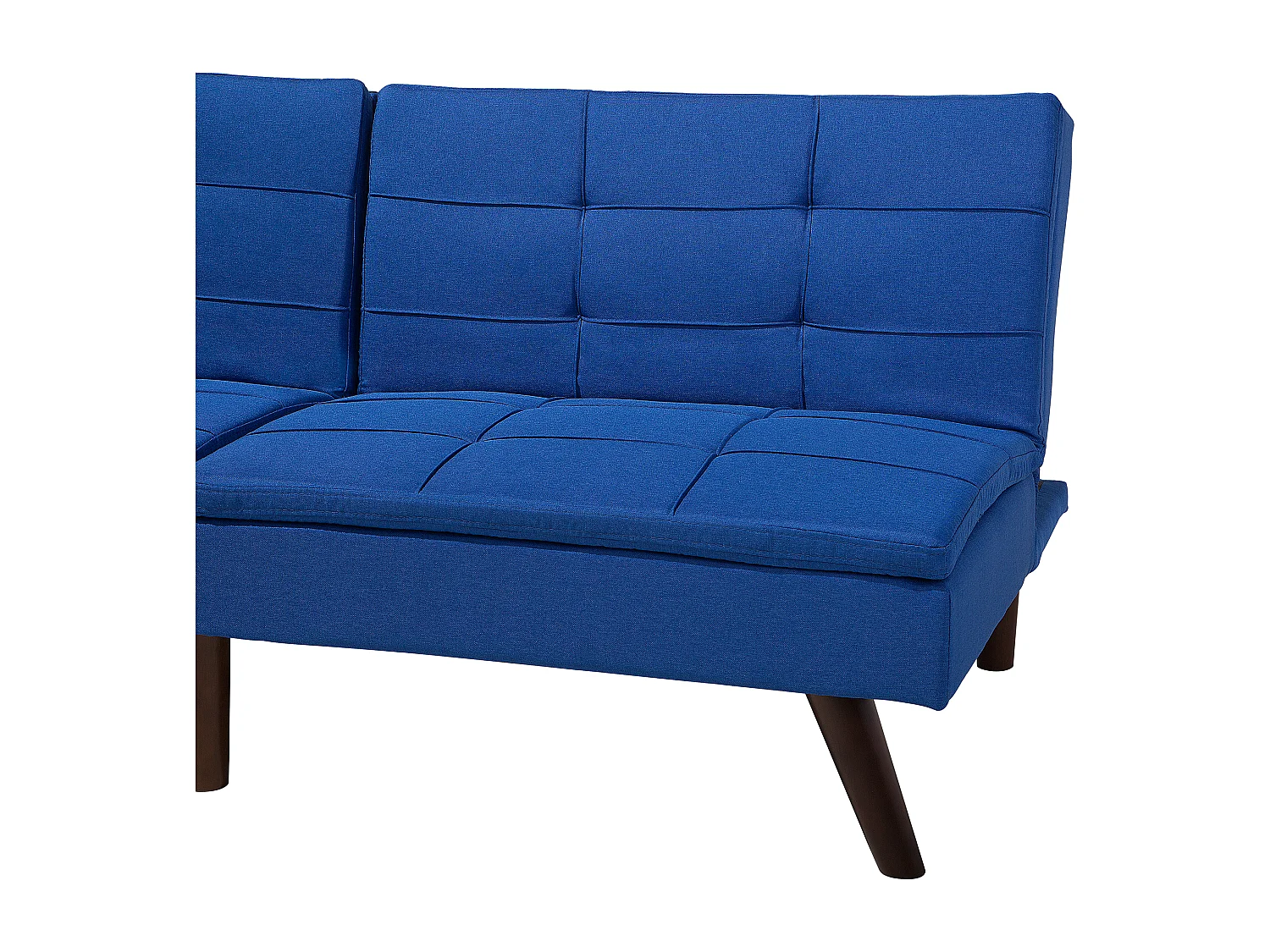 Sofa rozkładana RONNE Granatowy dla 3 osób