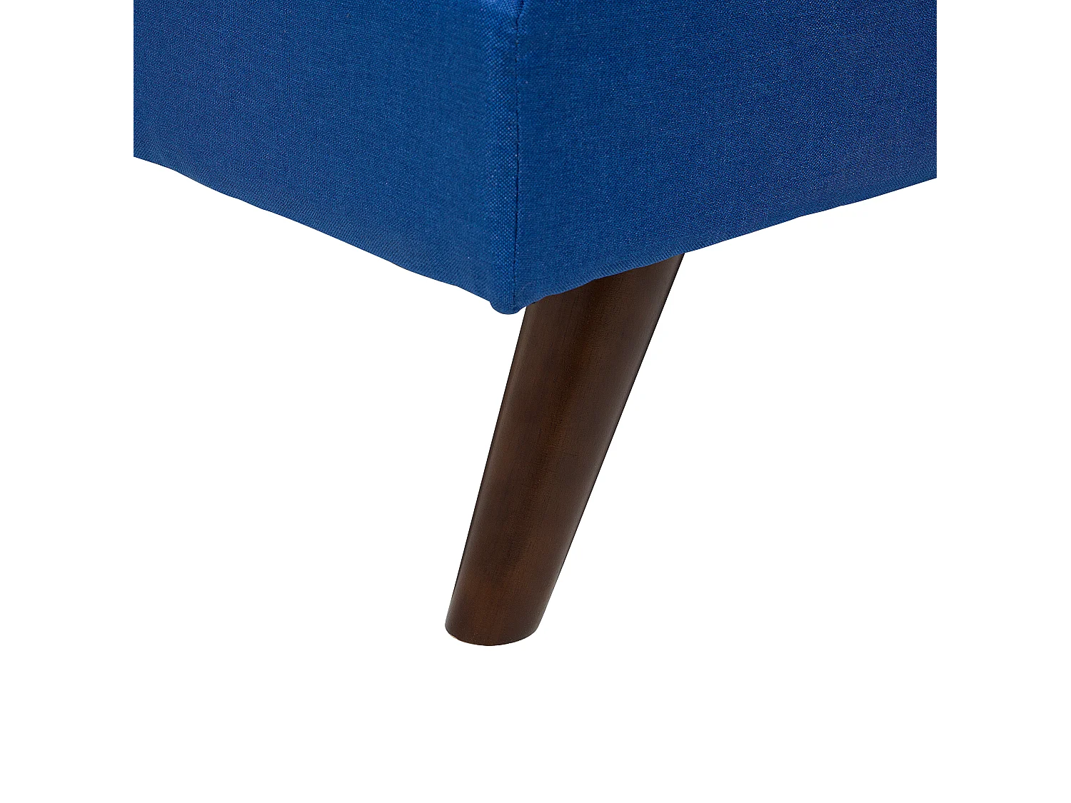 Divano letto RONNE Tessuto Blu marino 3 posti