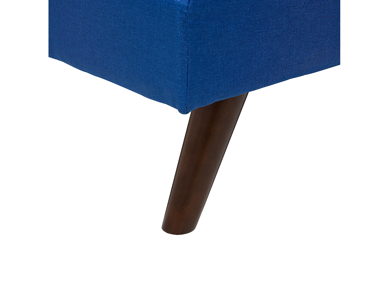 Schlafsofa individuell verstellbare Rückenlehne Polsterbezug blau Ronne