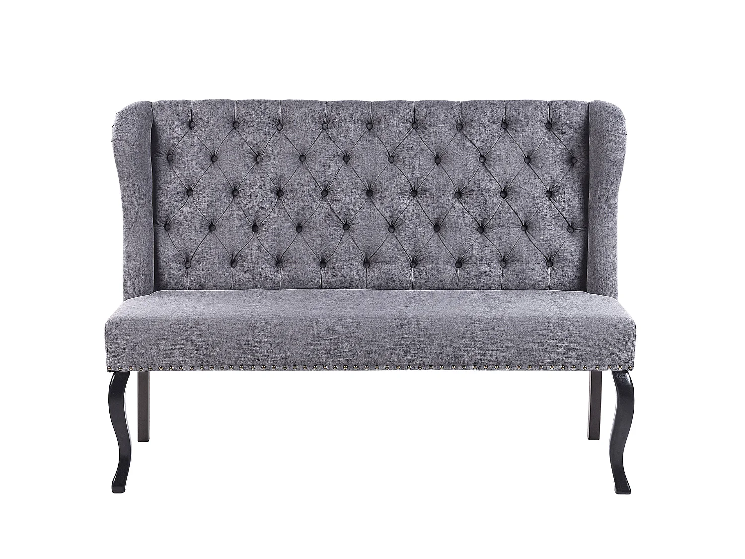 Gestoffeerde bank TORSBY Stof Grijs 2-zitter