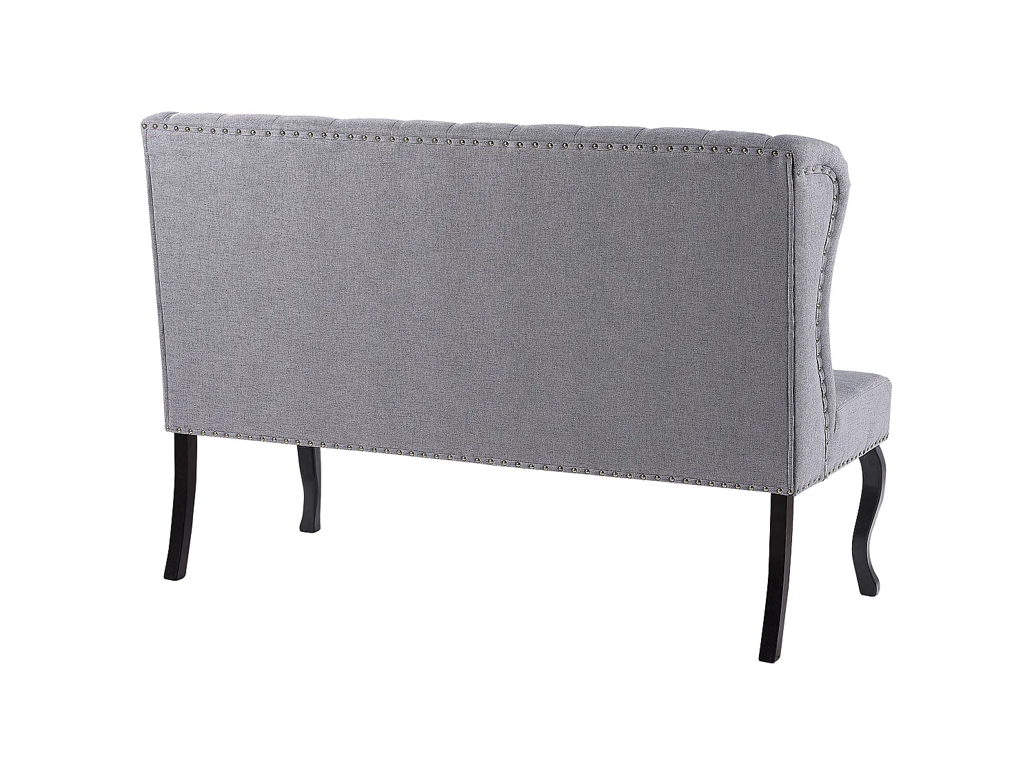 Canapé 2 places en coton banc gris TORSBY