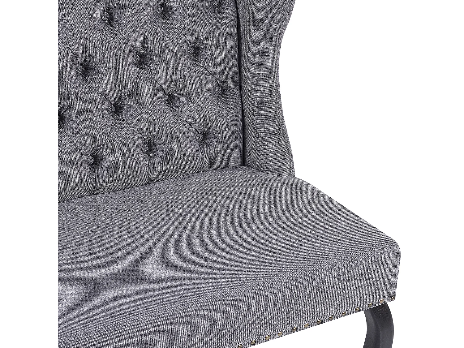 Canapé 2 places en coton banc gris TORSBY
