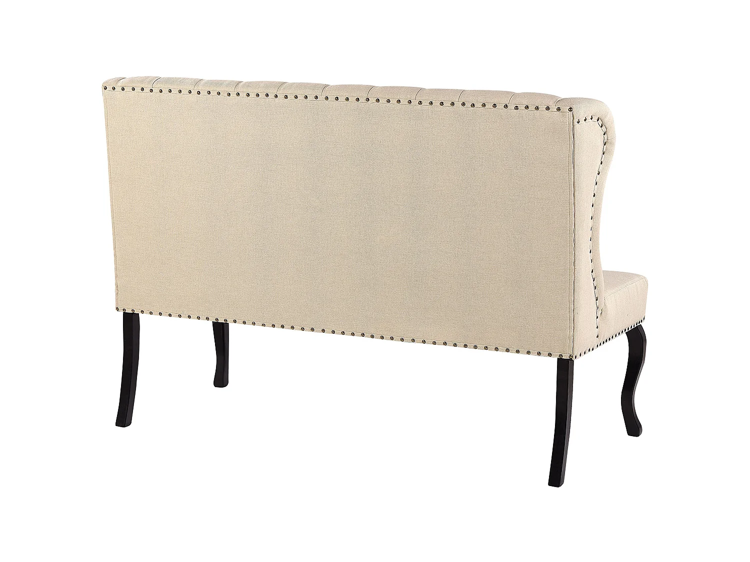 Canapé 2 places en coton banc beige TORSBY