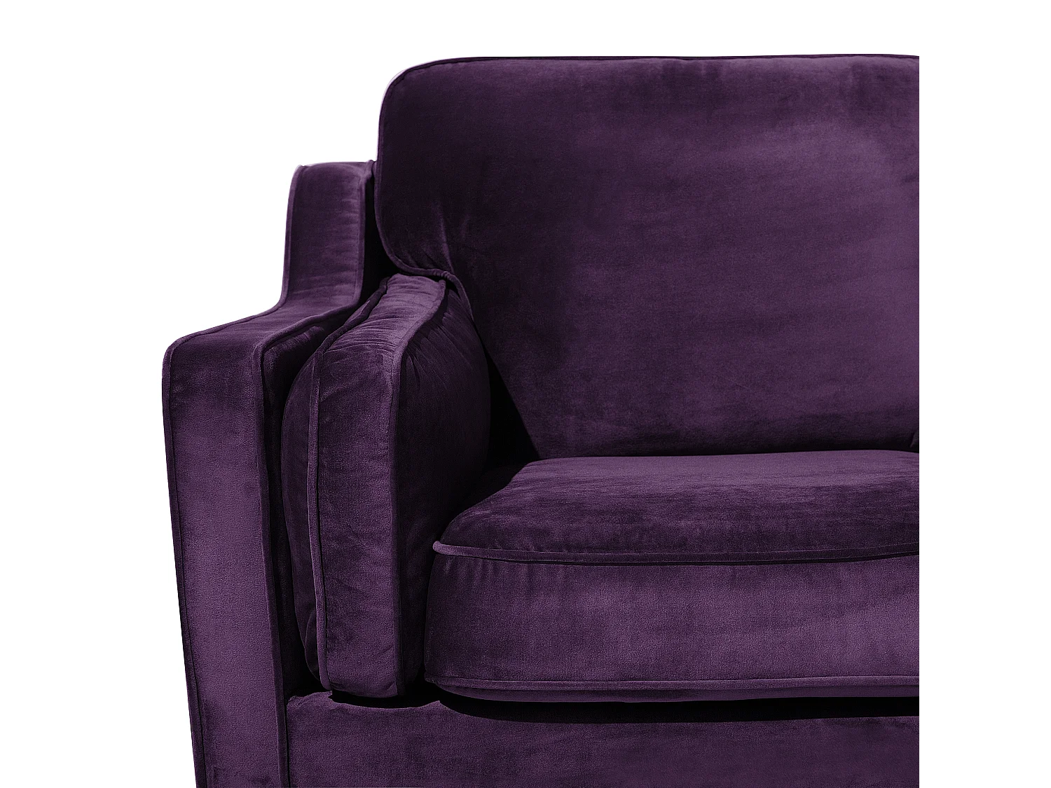 Bank LOKKA Fluweel Paars 2-zitter