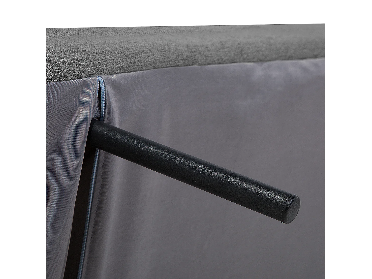 Canapé-lit 2 places INGARO Tissu Gris foncé