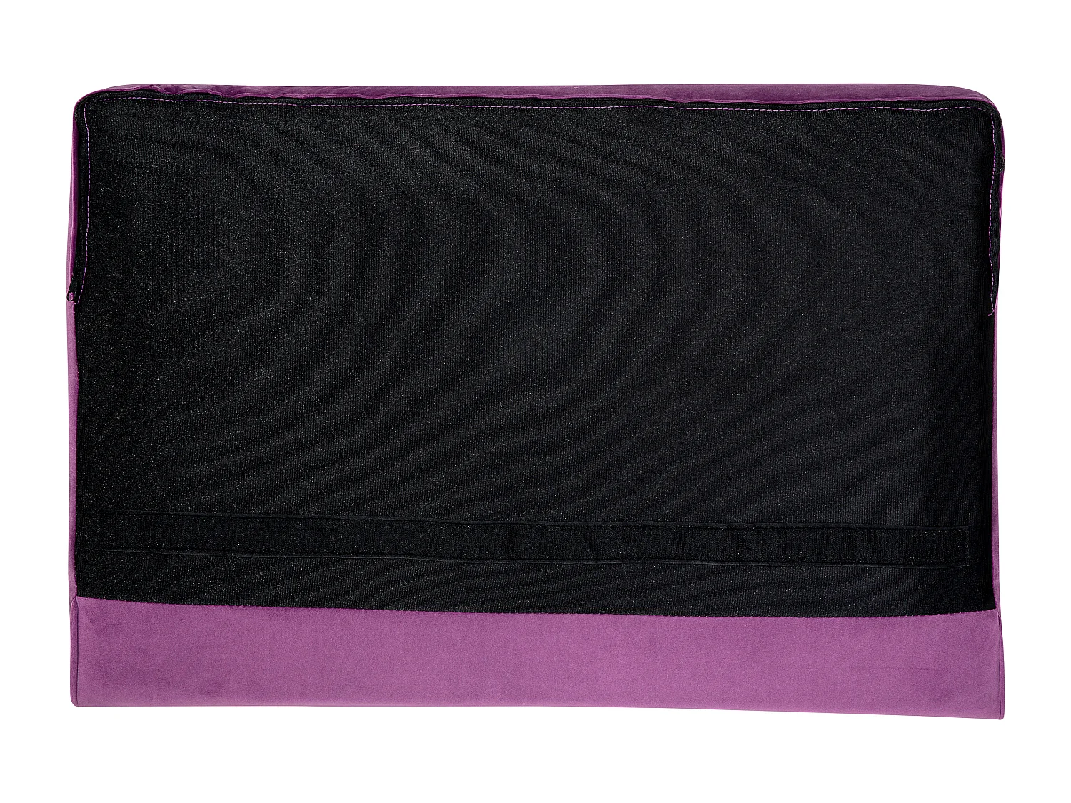 Sofá SOTRA Veludo Roxo 3 lugares