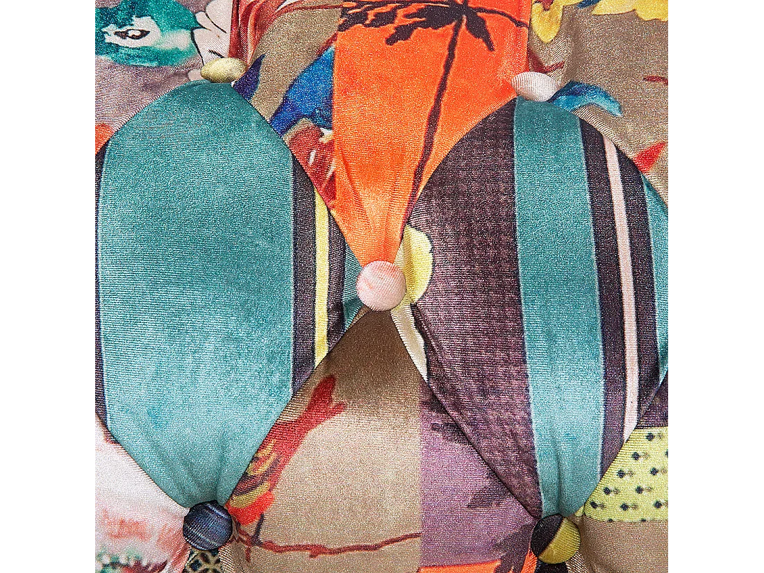 Sofá CHESTERFIELD Tela Verde claro 3 plazas