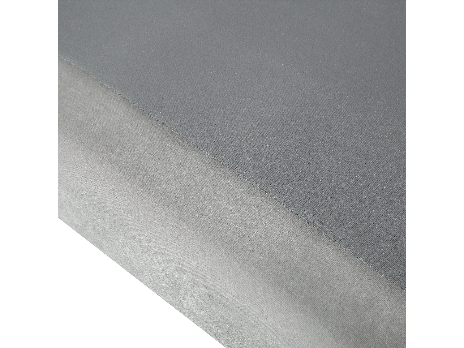 Canapé LOKKA Velours Gris clair 2 places