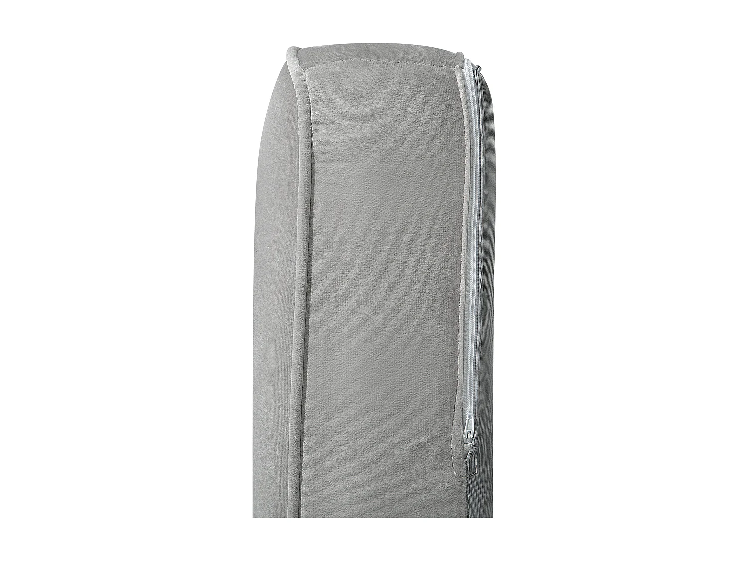 Canapé LOKKA Velours Gris clair 2 places