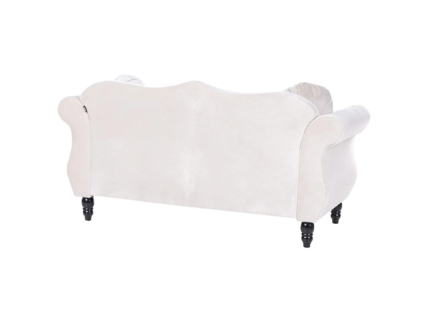 Canapé SKIEN Velours Beige 2 places