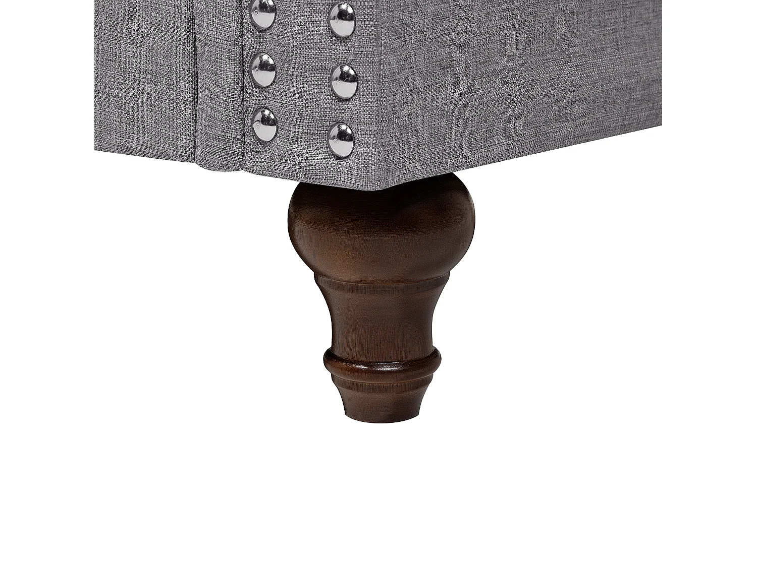 Tweezitsbank stof lichtgrijs OTRA II