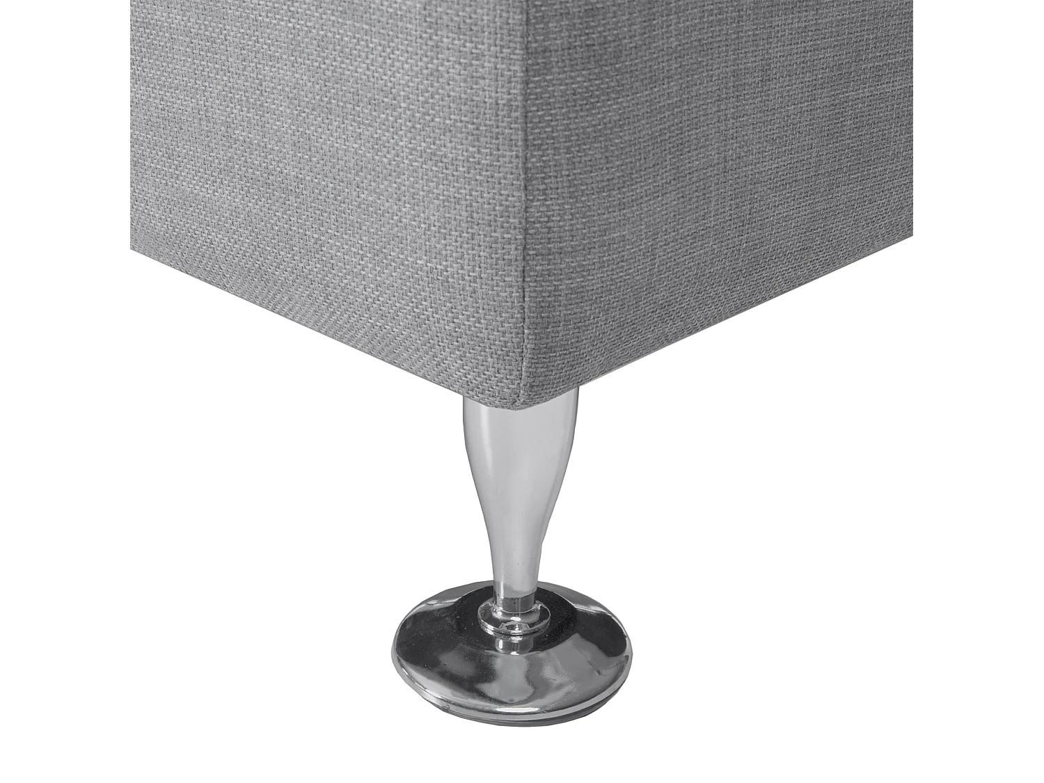 Canapé arrondi 7 places ROTUNDE Tissu Gris clair