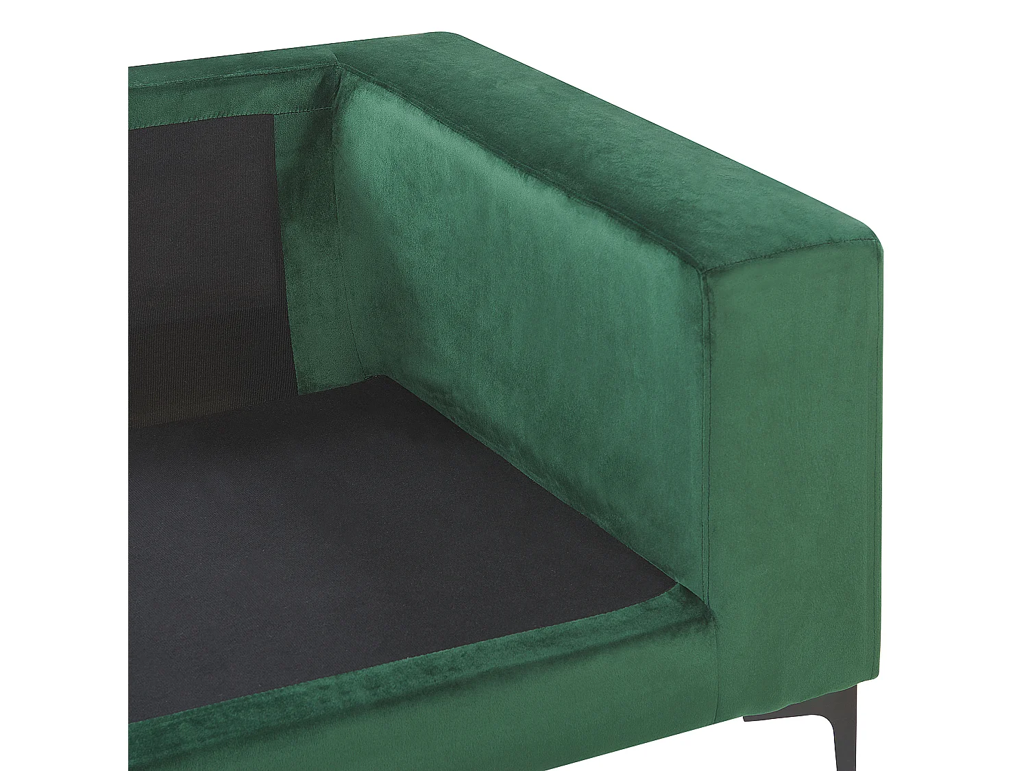 Sofa Polsterbezug in Grün moderner 3-Sitzer Couch Polstersofa Vadstena