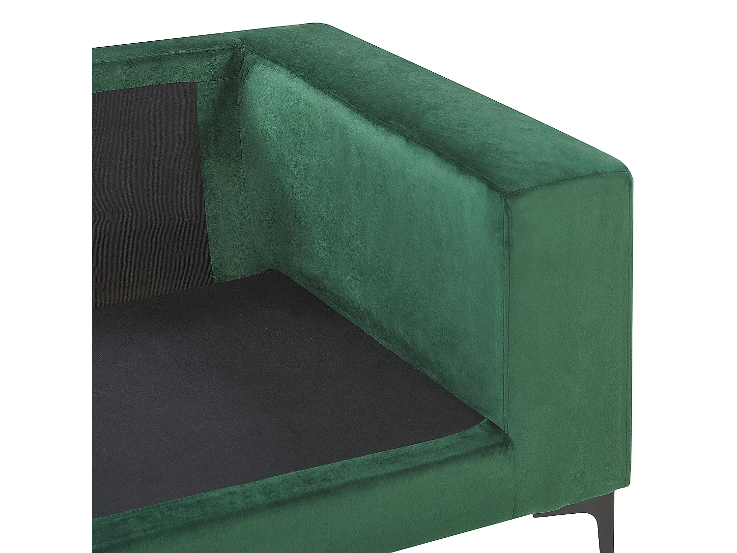 Sofa Polsterbezug in Grün moderner 3-Sitzer Couch Polstersofa Vadstena