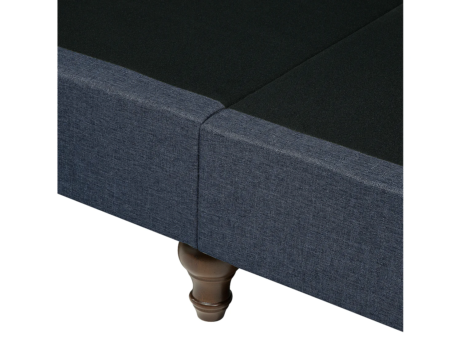 Canapé OTRA Tissu Gris foncé 2 places