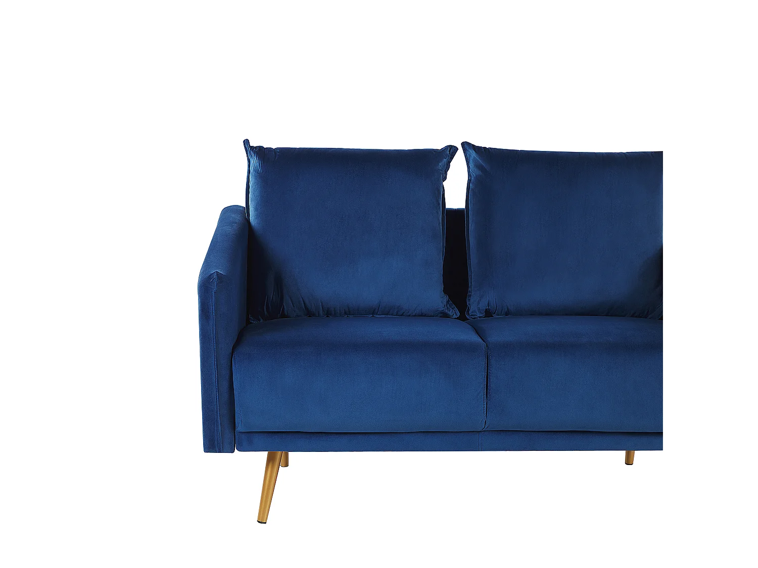 Sofa MAURA Welur Granatowy dla 2 osób