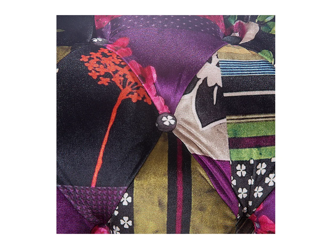 Bank CHESTERFIELD Stof Paars 3-zitter