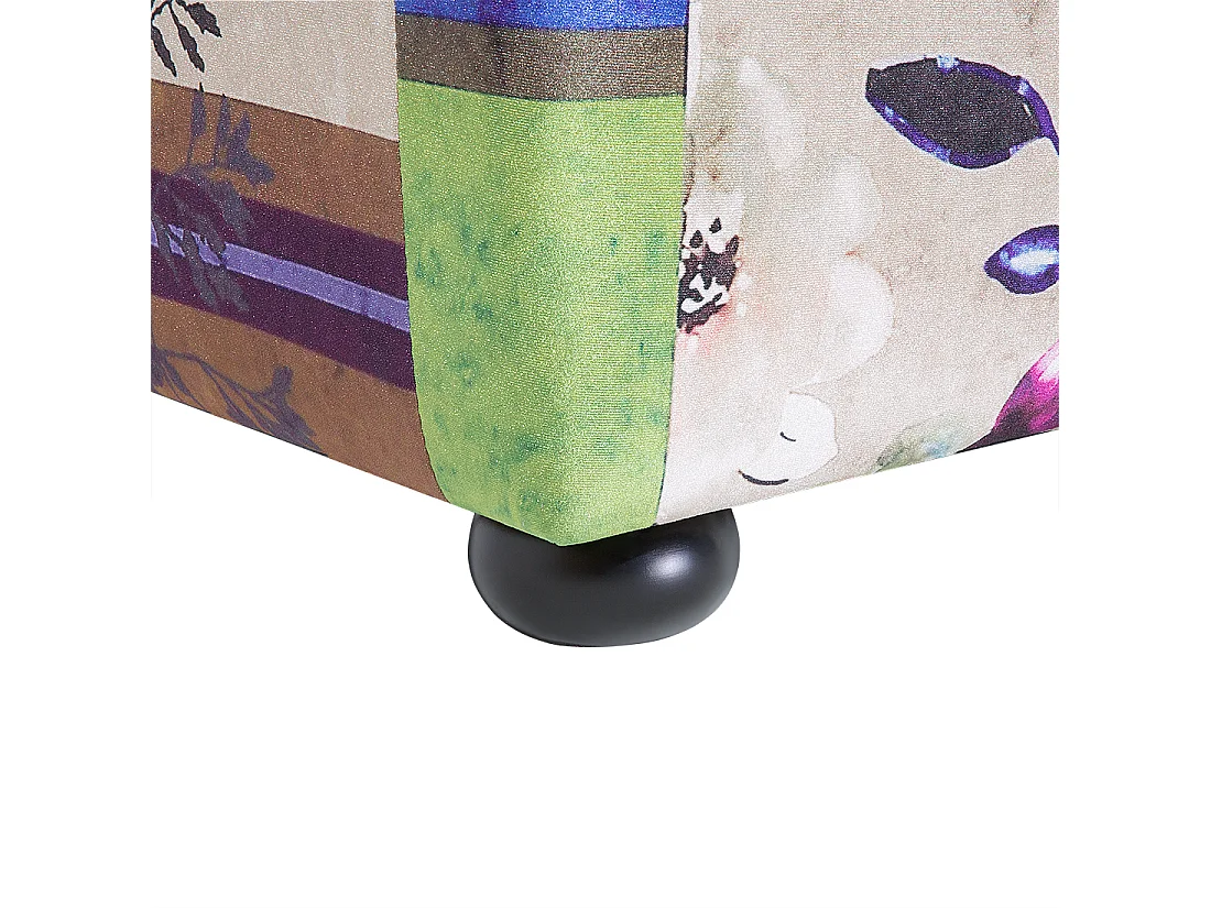 Canapé 3 places CHESTERFIELD Tissu Violet