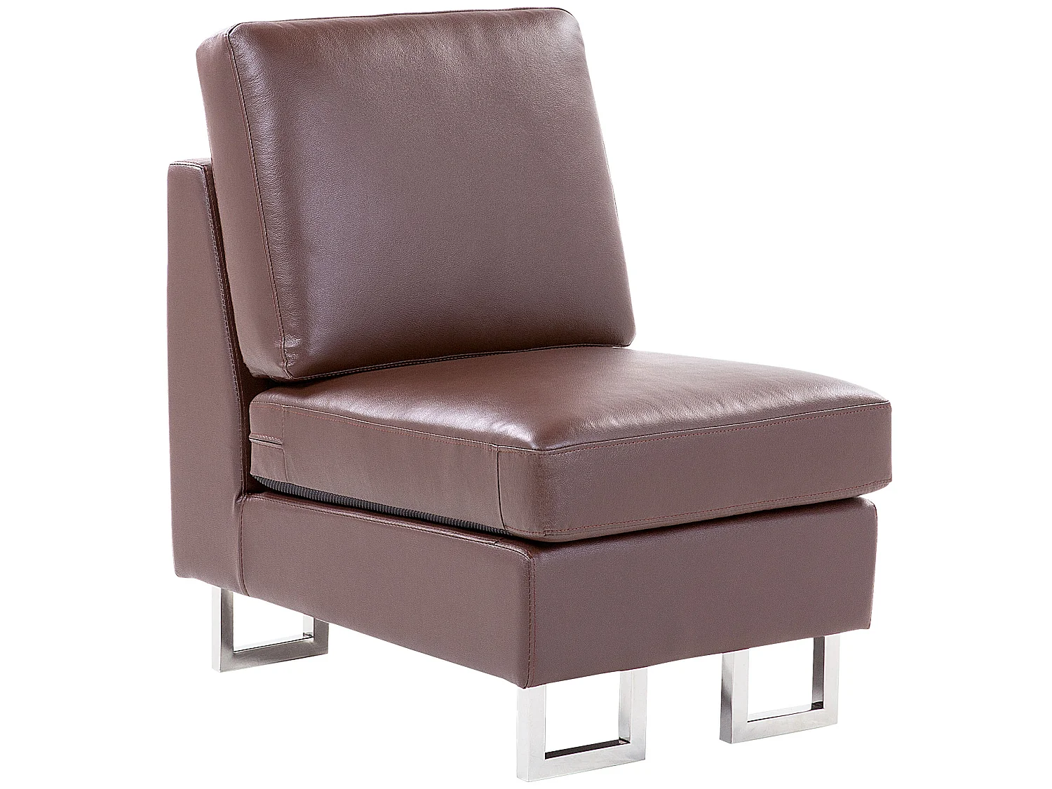 Canapé Angle à Gauche - Stockholm - Cuir, Marron