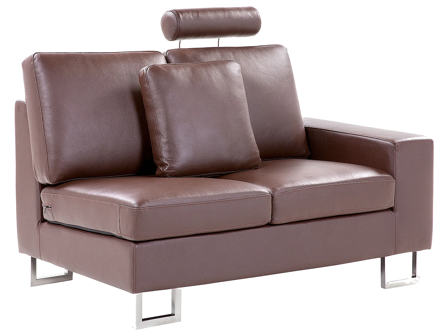 Canapé Angle à Gauche - Stockholm - Cuir, Marron