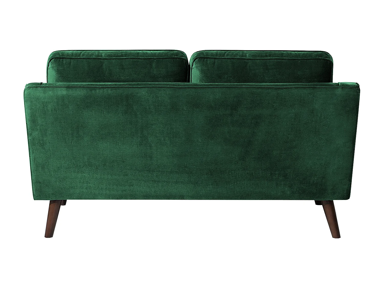 Sofa LOKKA Welur Szmaragdowy dla 2 osób