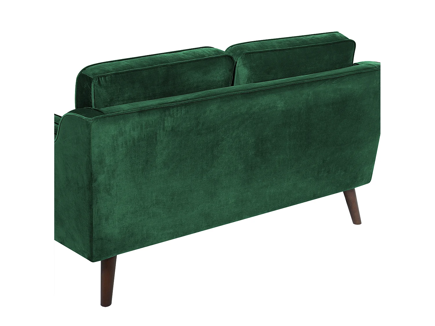 Canapé LOKKA Velours Vert émeraude 2 places