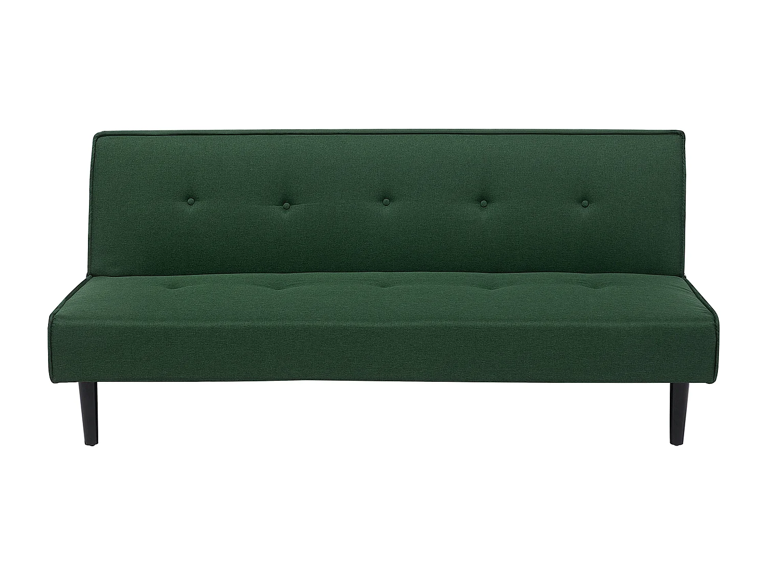 Sofa rozkładana VISBY Ciemnozielony dla 3 osób