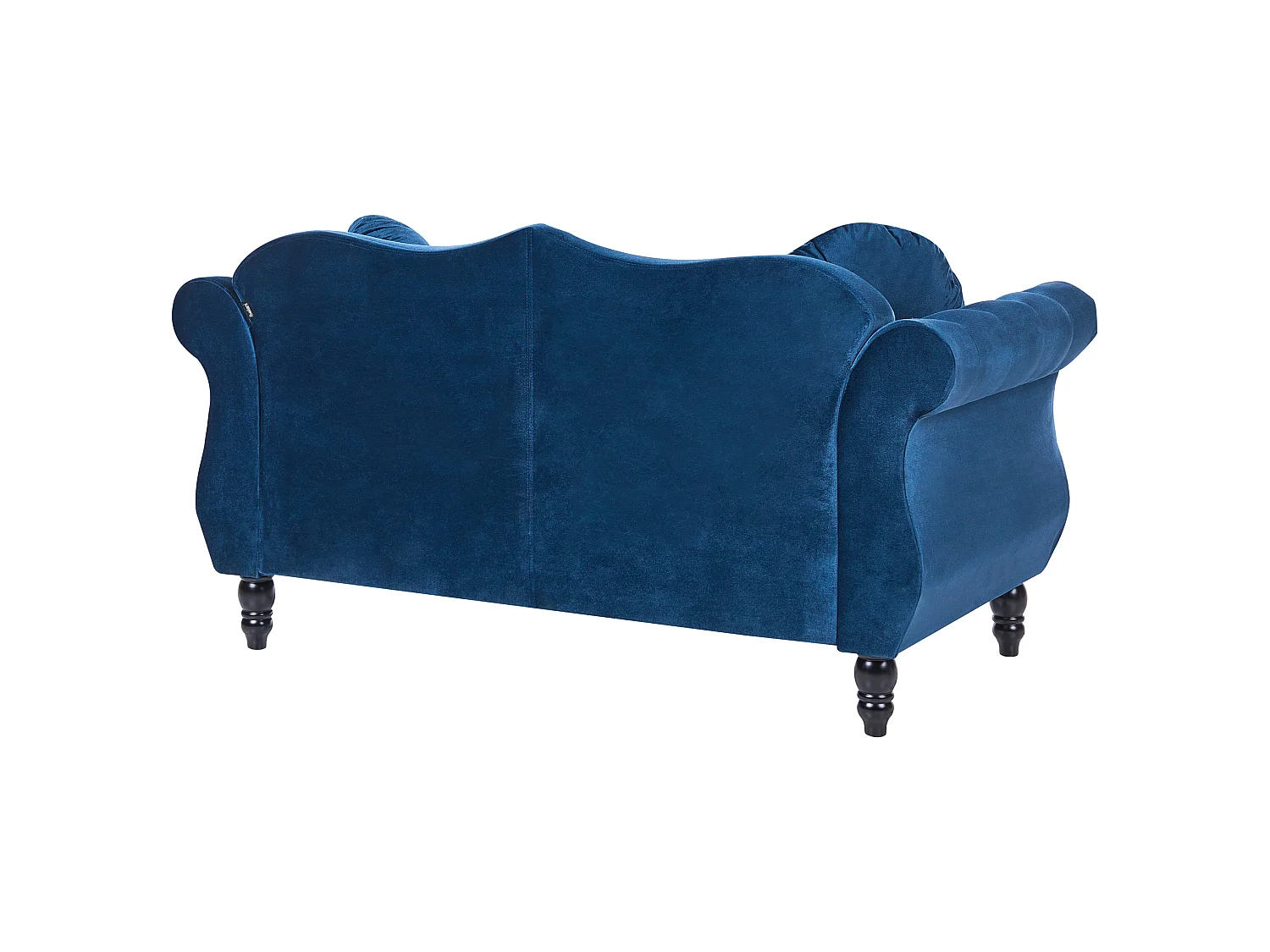 Canapé SKIEN Velours Bleu marine 2 places