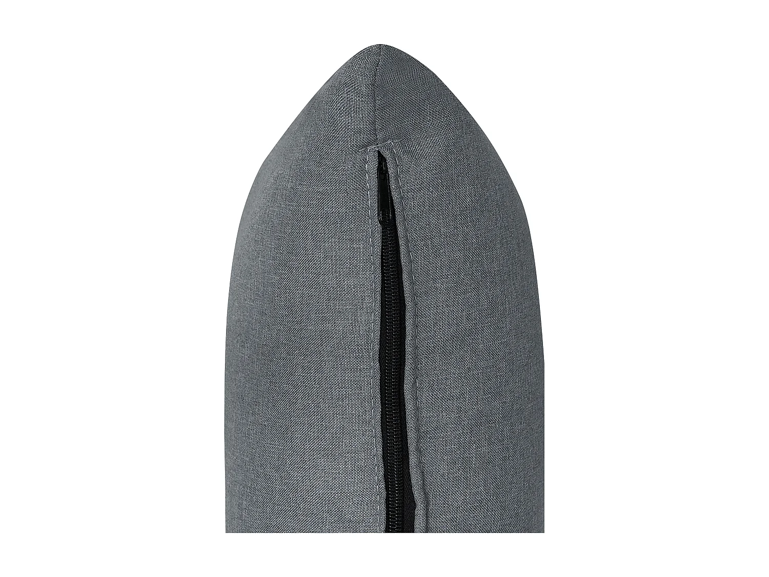 Canapé angle en tissu gris foncé 3 places DOLVA