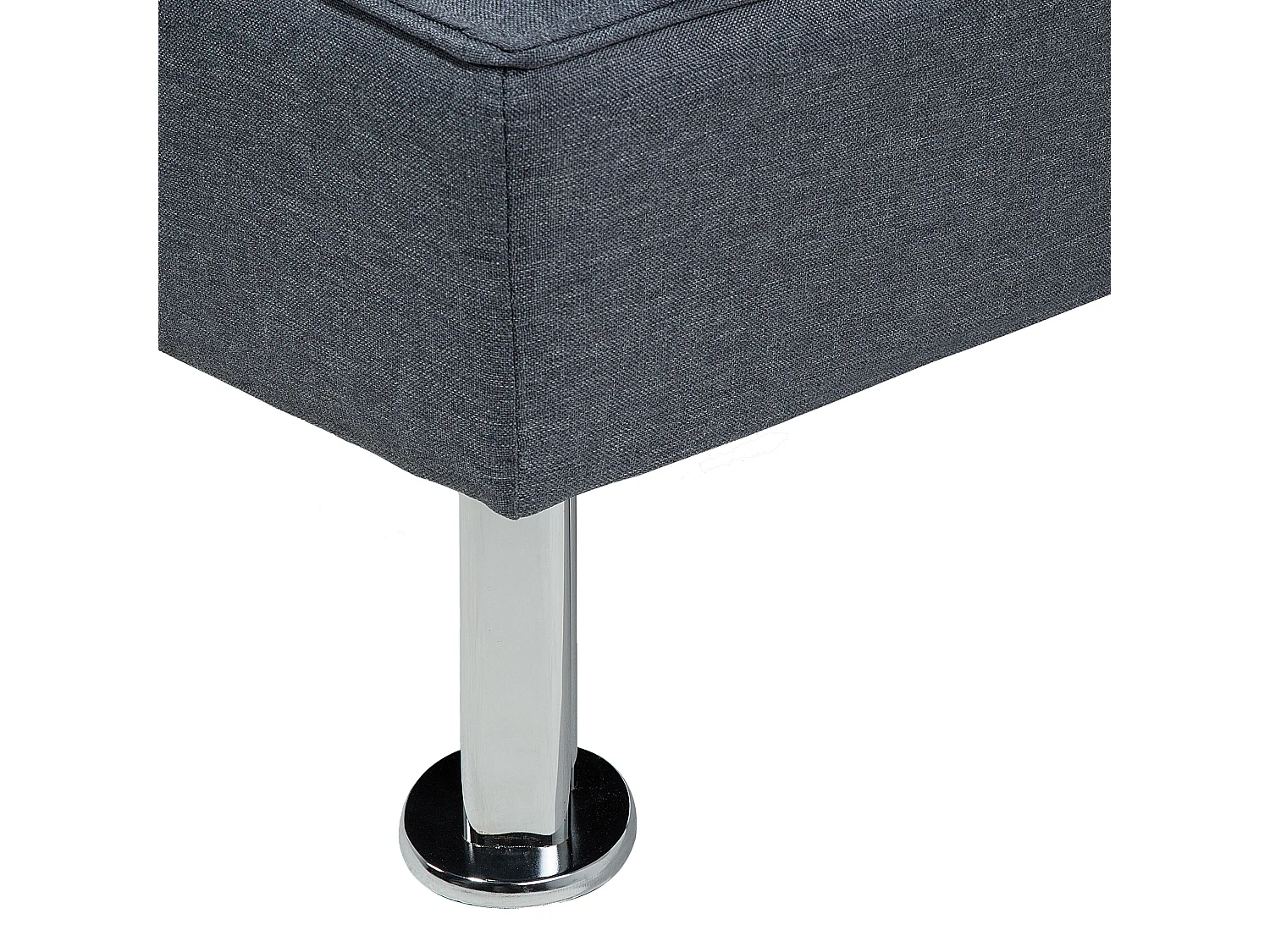 Sofá cama ROXEN Tela Gris oscuro 3 plazas