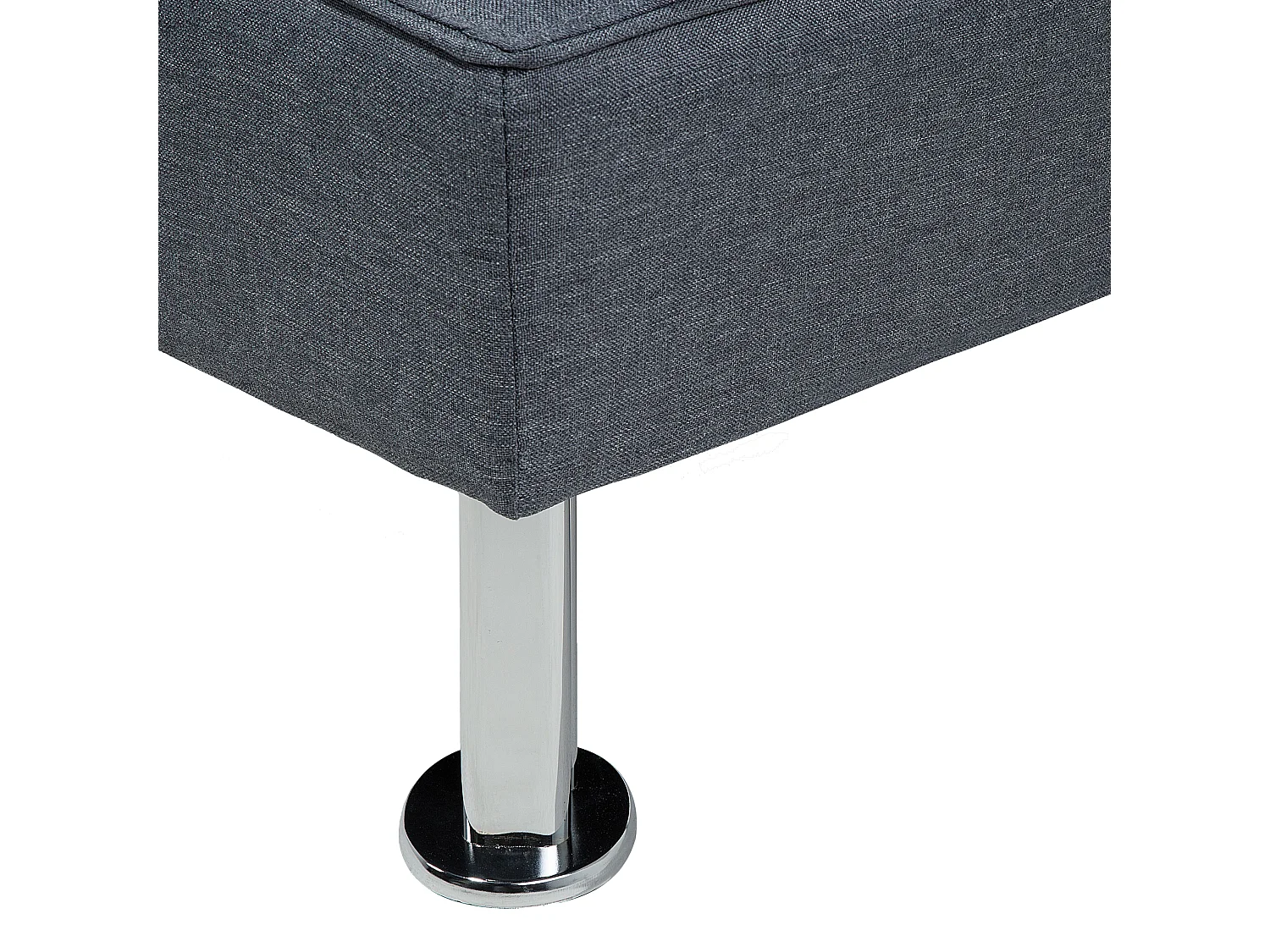 Slaapbank ROXEN Stof Donkergrijs 3-zitter