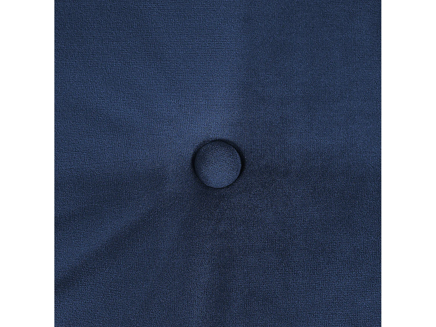 Modernes Sofa aus Samtstoff in Marineblau 3er Sitzer Lenvik