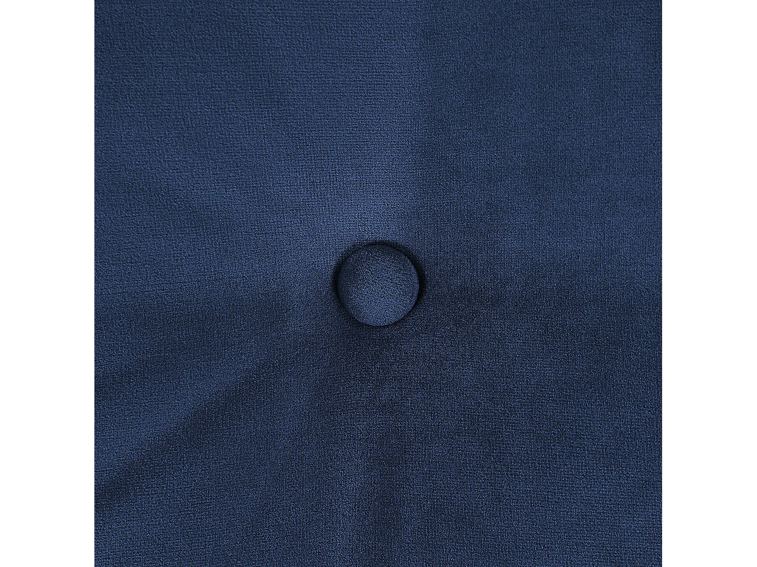 Sofá LENVIK Veludo Azul marinho 3 lugares