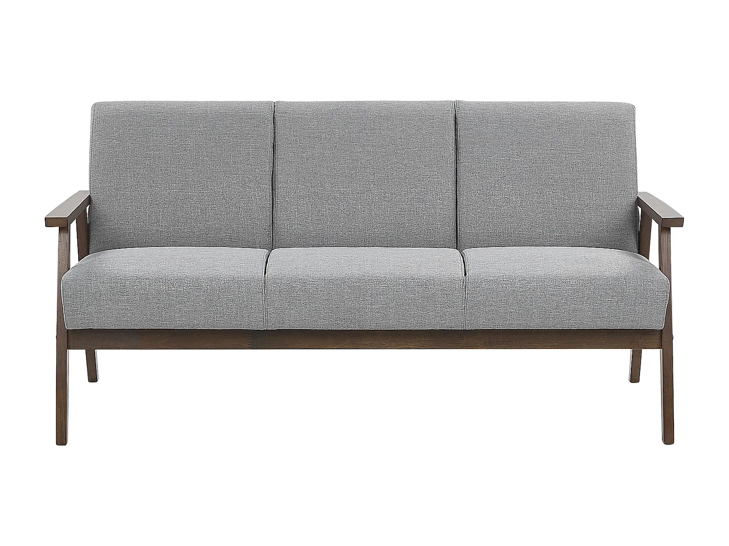 Sofa ASNES Szary dla 3 osób