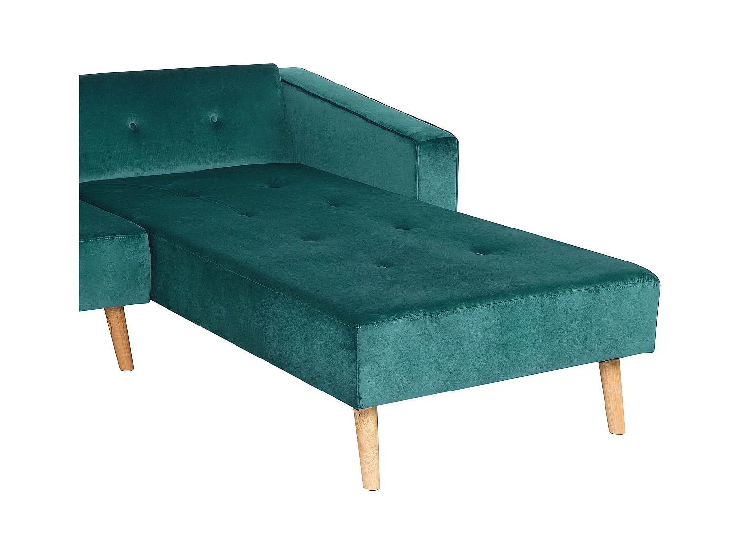 Canapé Convertible - Vadso - Velours, Vert