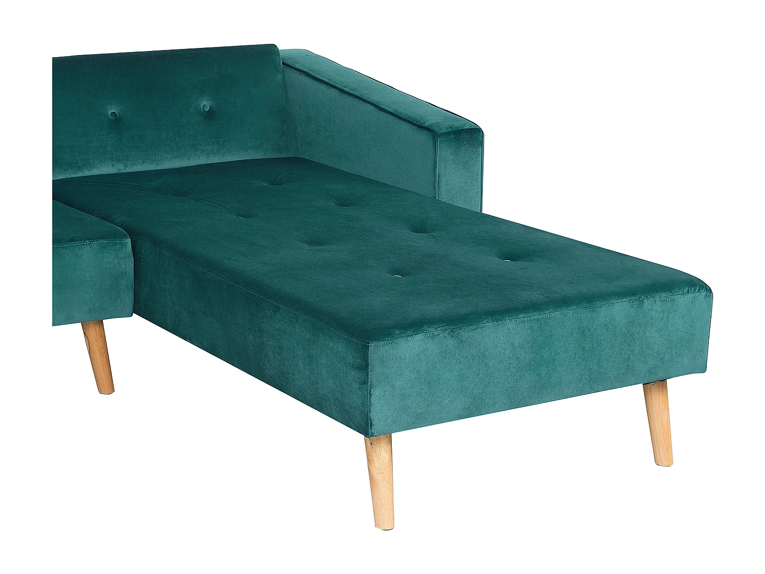 Canapé Convertible - Vadso - Velours, Vert