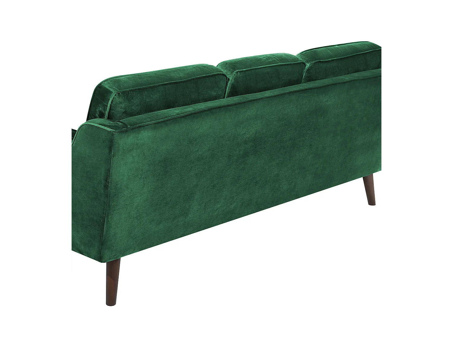 Bank LOKKA Fluweel Smaragdgroen 3-zitter