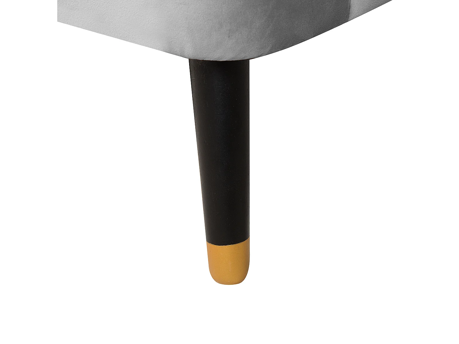 Sofá ALSVAG Terciopelo Gris claro 3 plazas