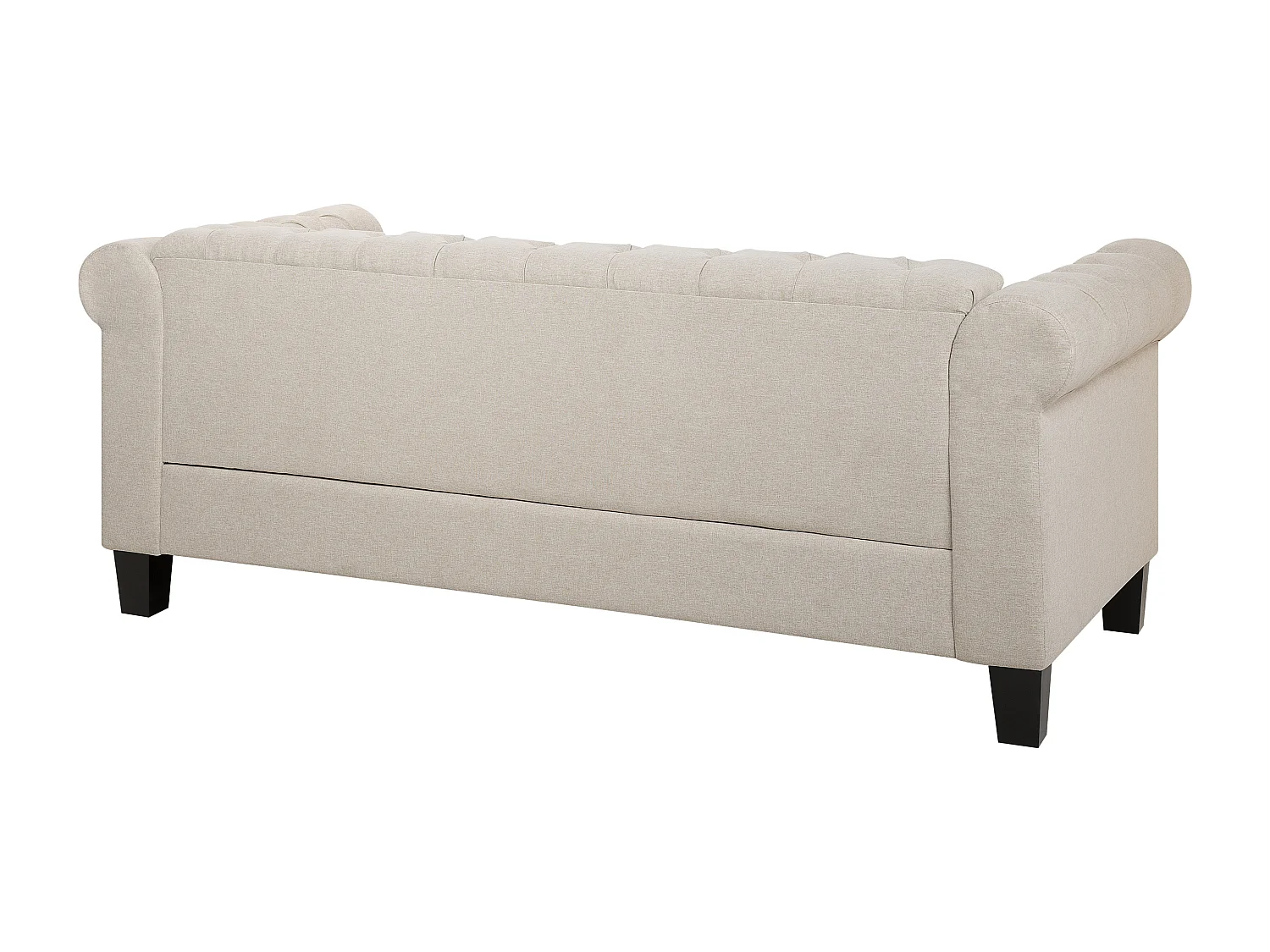 Bank CHESTERFIELD Stof Beige 3-zitter