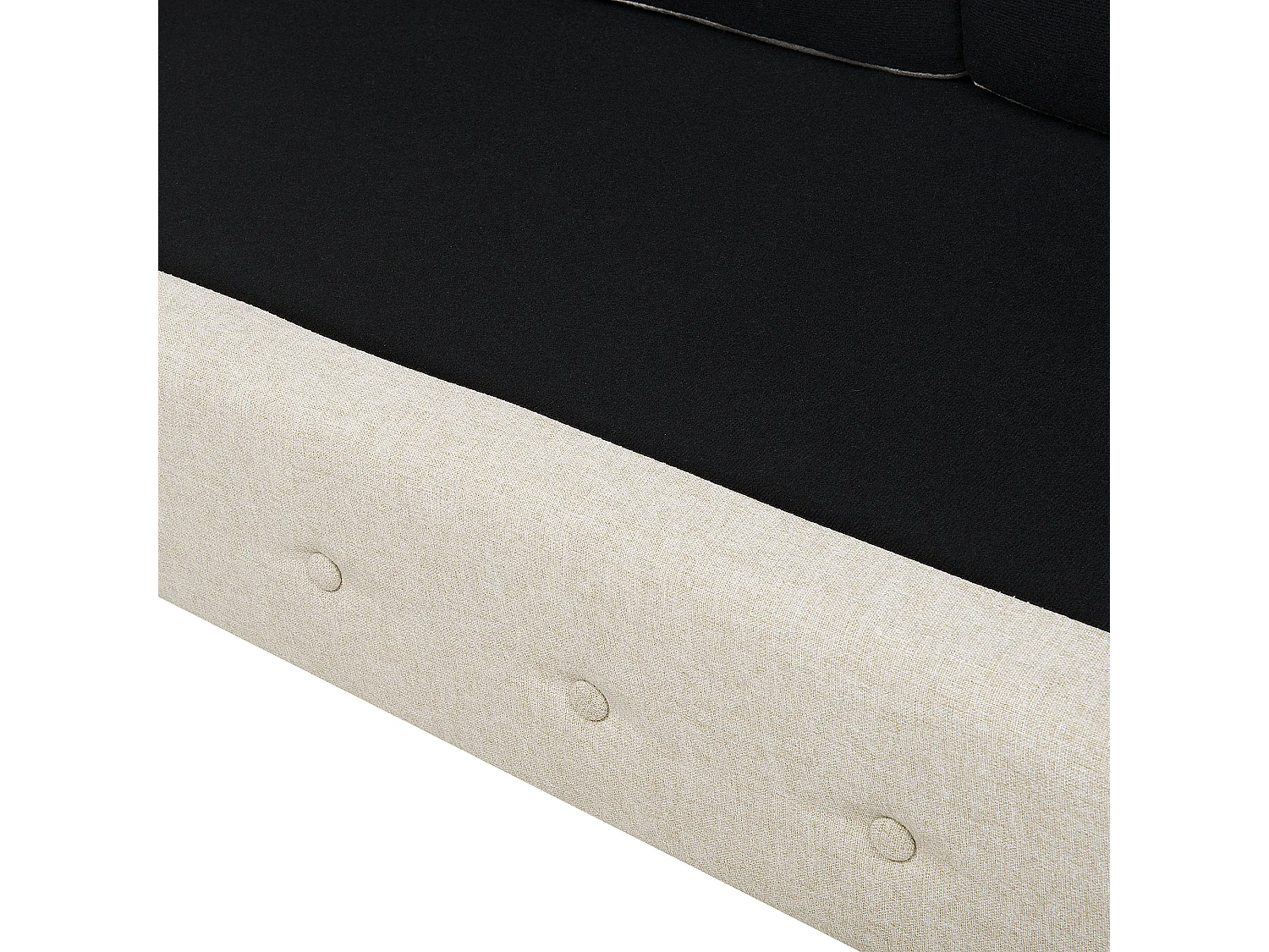 Bank CHESTERFIELD Stof Beige 3-zitter