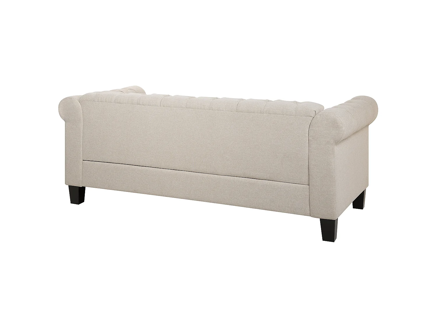Bank CHESTERFIELD Stof Beige 3-zitter