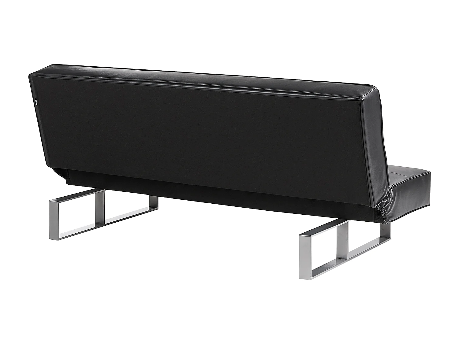 Canapé-lit 3 places DERBY Cuir PU Noir