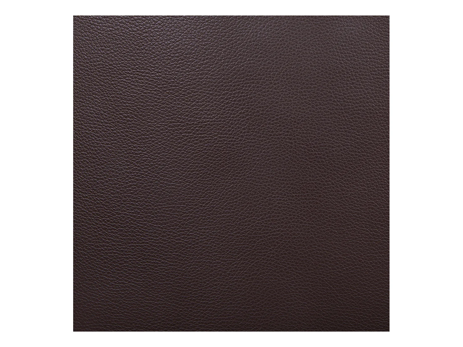 Canapé 2 places VOGAR Cuir PU Marron foncé